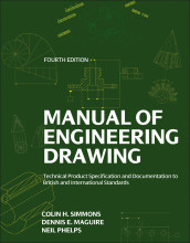 Summary Manual of Engineering Drawing Technical Product Specification and Documentation to British and International Standards Book cover image