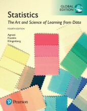Samenvatting Statistics: The Art and Science of Learning from Data, Global Edition Afbeelding van boekomslag
