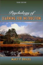 Samenvatting: Psychology Of Learning For Instruction | 9780205375196 | Marcy P Driscoll Afbeelding van boekomslag