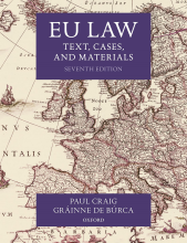 Summary EU Law Text, Cases, and Materials Book cover image