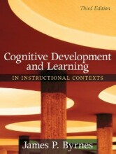 Samenvatting Cognitive development and learning in instructional contexts Afbeelding van boekomslag