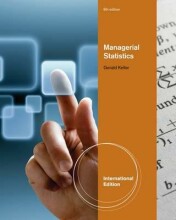 Summary: Managerial Statistics | 9781111534639 | Gerald Keller Book cover image