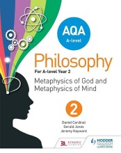 Summary AQA A-level Philosophy Year 2 Metaphysics of God and metaphysics of mind Book cover image