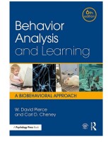 Summary Behavior Analysis and Learning A Biobehavioral Approach, Sixth Edition Book cover image