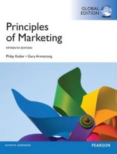 Summary Principles of Marketing Book cover image