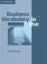 Summary Business vocabulary in use intermediate Book cover image