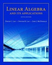 Summary: Linear Algebra And Its Applications | 9780134013473 | David C Lay, et al Book cover image