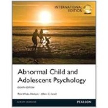 Samenvatting: Abnormal Child And Adolescent Psychology | 9780205036066 | Rita Wicks Nelson, et al Afbeelding van boekomslag