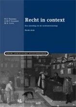 Samenvatting Recht in context een inleiding tot de rechtswetenschap Afbeelding van boekomslag