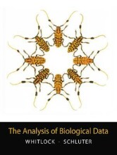 Summary The analysis of biological data Book cover image