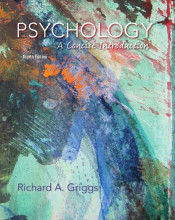 Summary: Psychology A Concise Introduction | 9781464193040 | Richard A Griggs Book cover image