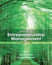 Summary Patterns of Entrepreneurship Management Book cover image