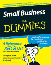 Summary: Small Business For Dummies | Eric Tyson, et al Book cover image