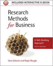 Summary Research methods for business: a skill-building approach Book cover image