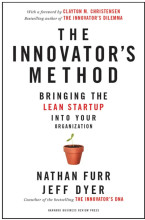 Summary The Innovator's Method Bringing the Lean Startup into Your Organization Book cover image