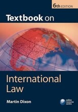 Summary: Textbook On International Law | 9780199208180 | Martin Dixon Book cover image