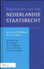 Samenvatting Beginselen van het nederlands staatsrecht Afbeelding van boekomslag