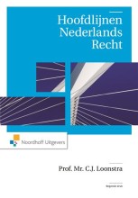 Summary Hoofdlijnen Nederlands Recht Book cover image