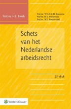 Samenvatting Schets van het Nederlandse arbeidsrecht Afbeelding van boekomslag
