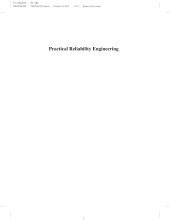Summary Practical Reliability Engineering Book cover image