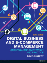 Summary: Digital Business And E-Commerce Management | 9780273786573 | Dave Chaffey Book cover image