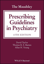 Summary: The Maudsley Prescribing Guidelines In Psychiatry | 9781119442585 | David M Taylor, et al Book cover image