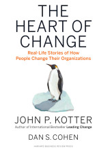 Summary The Heart of Change Real-Life Stories of How People Change Their Organizations Book cover image