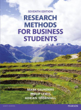 Samenvatting Research Methods for Business Students Afbeelding van boekomslag