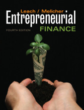 Summary: Entrepreneurial Finance | 9780538478151 | J Leach, et al Book cover image