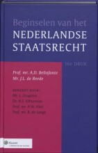 Samenvatting Beginselen van het Nederlandse staatsrecht Afbeelding van boekomslag