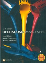 Summary Operations management : and myomlab. Book cover image
