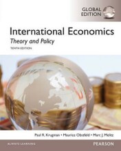 Summary International Economics: Theory and Policy (Global Edition) Book cover image