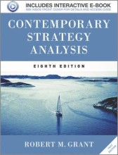 Summary Contemporary Strategy Analysis Text Only Book cover image